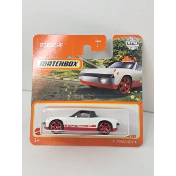 Matchbox 1:64 Porsche 914 1971 white MB2021